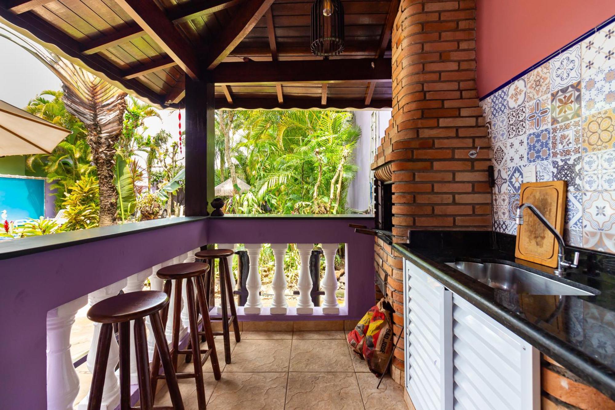 O Paraiso Em Peruibe Casa Para Ate 25 Pessoas Экстерьер фото